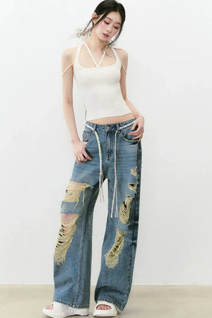 Multi-Strap Knit Camisole Top