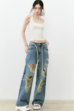 Multi-Strap Knit Camisole Top