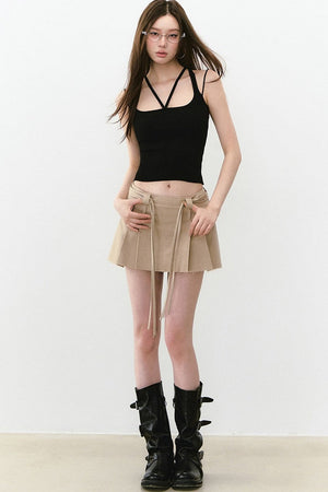 Multi-Strap Knit Camisole Top