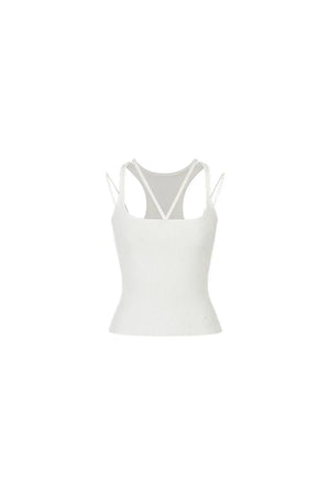 Multi-Strap Knit Camisole Top