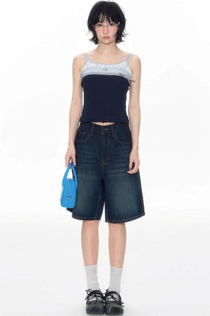 Nap Bow Denim Pants