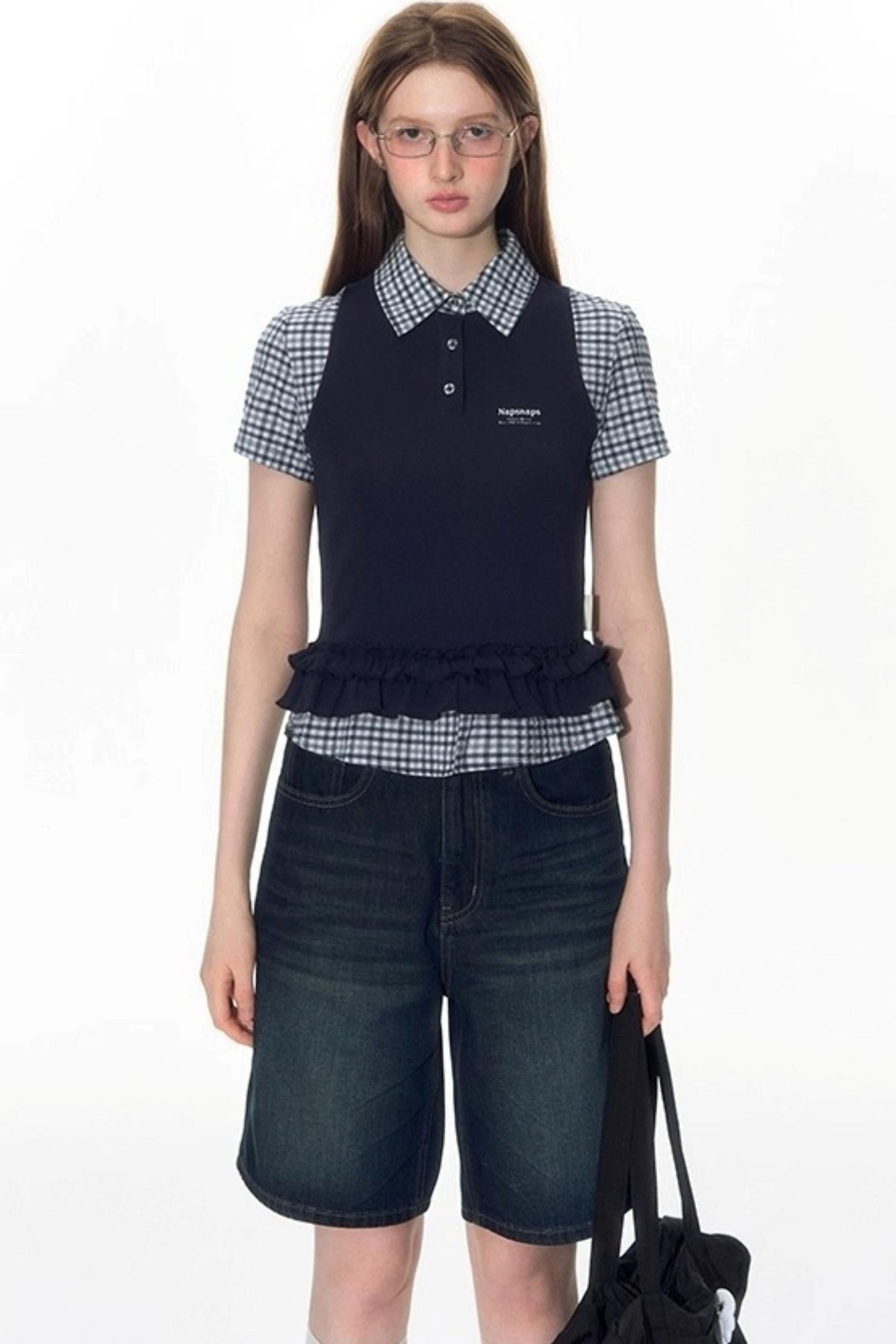 Nap Bow Denim Pants