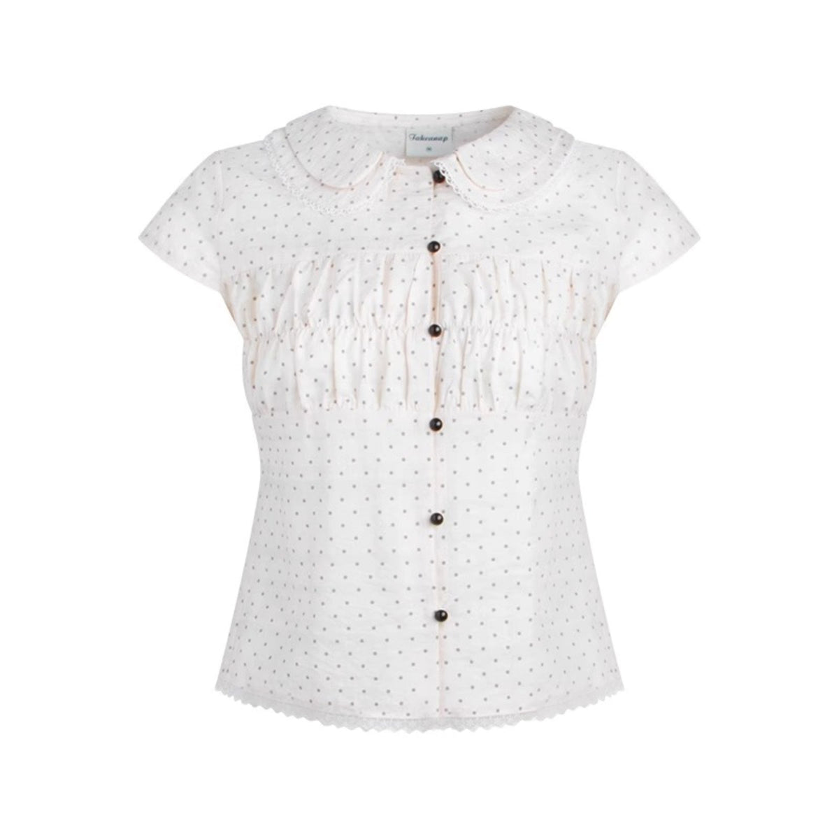 Nap Dot Mesh Culottes Set-Up