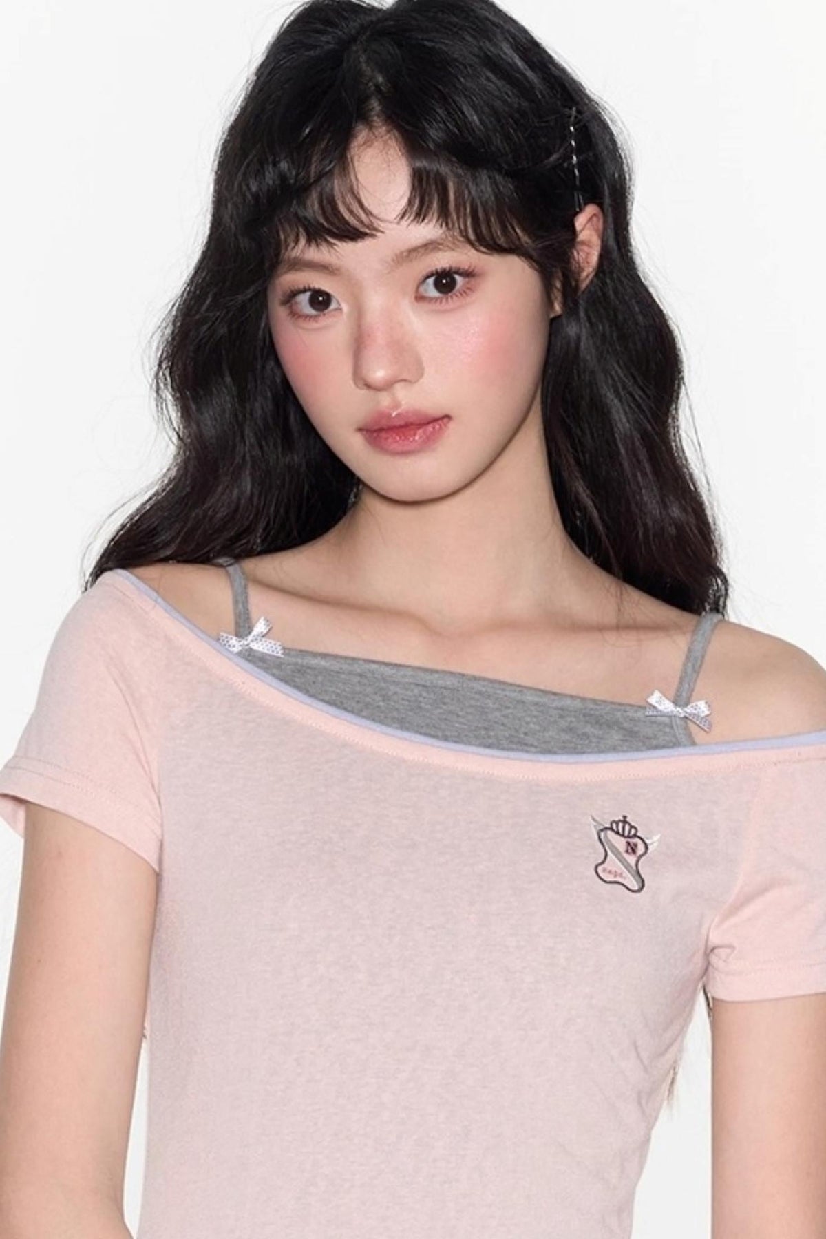 Nap Embroidery Short Sleeve T-Shirt