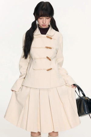 Nap Woolen A-Line Skirts
