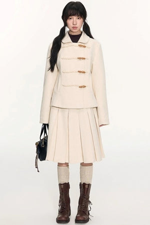 Nap Woolen A-Line Skirts
