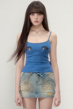 Narrow Waist Bustier Top