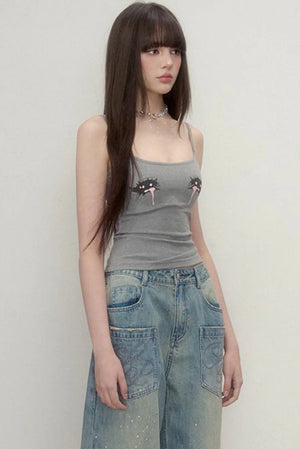 Narrow Waist Bustier Top
