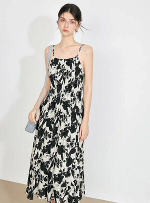 National Style Ink Slip Dress