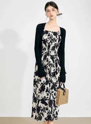 National Style Ink Slip Dress