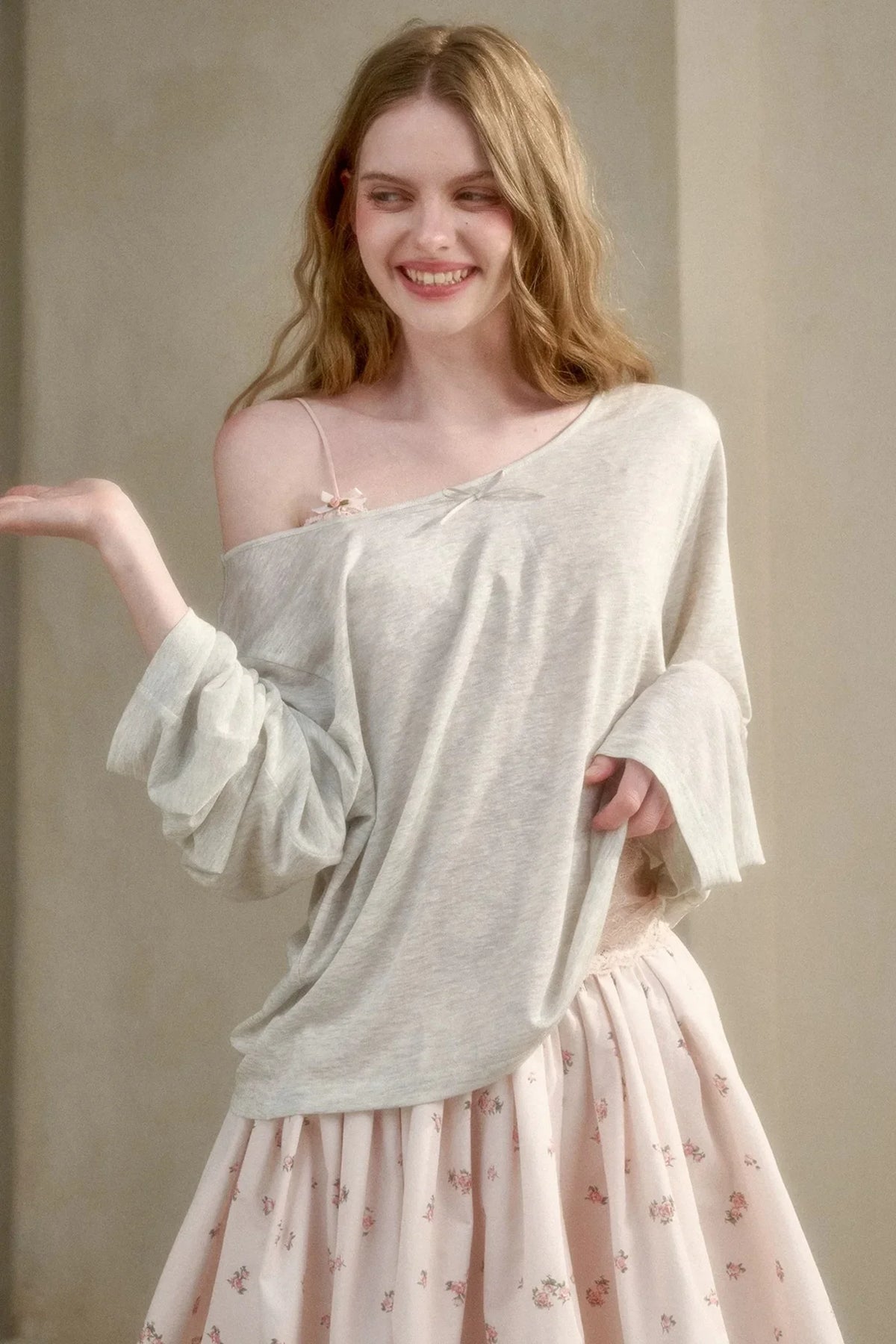 Natural Lyocell Cloud Blouse