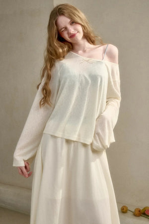 Natural Lyocell Cloud Blouse