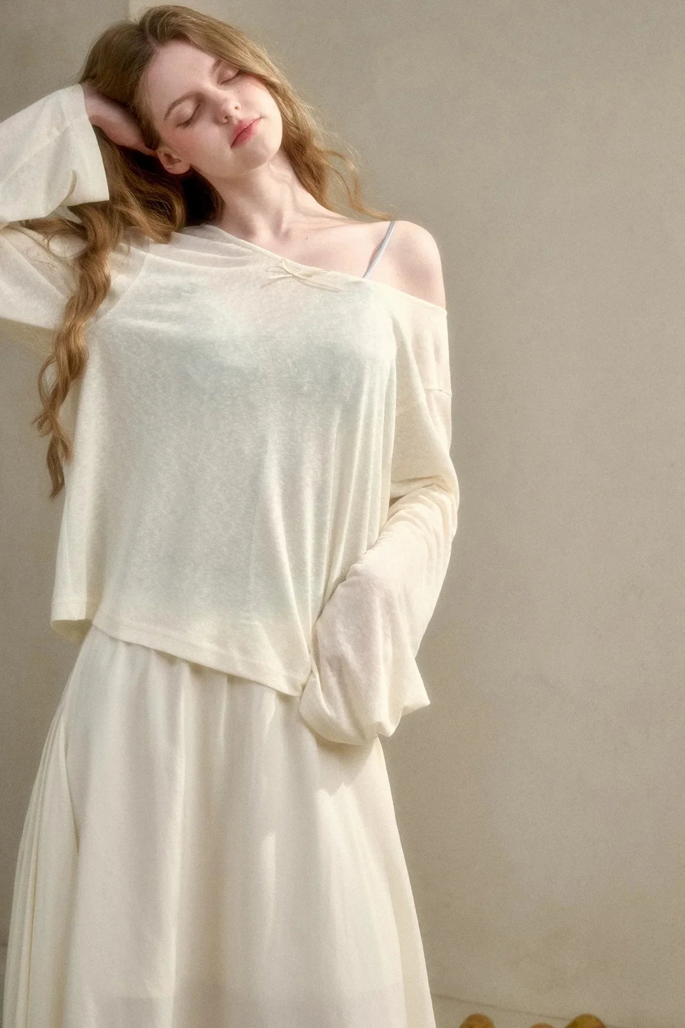 Natural Lyocell Cloud Blouse