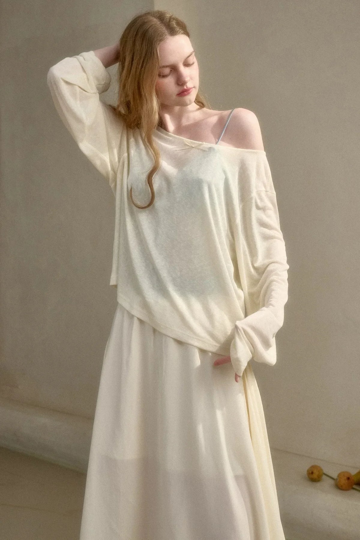 Natural Lyocell Cloud Blouse