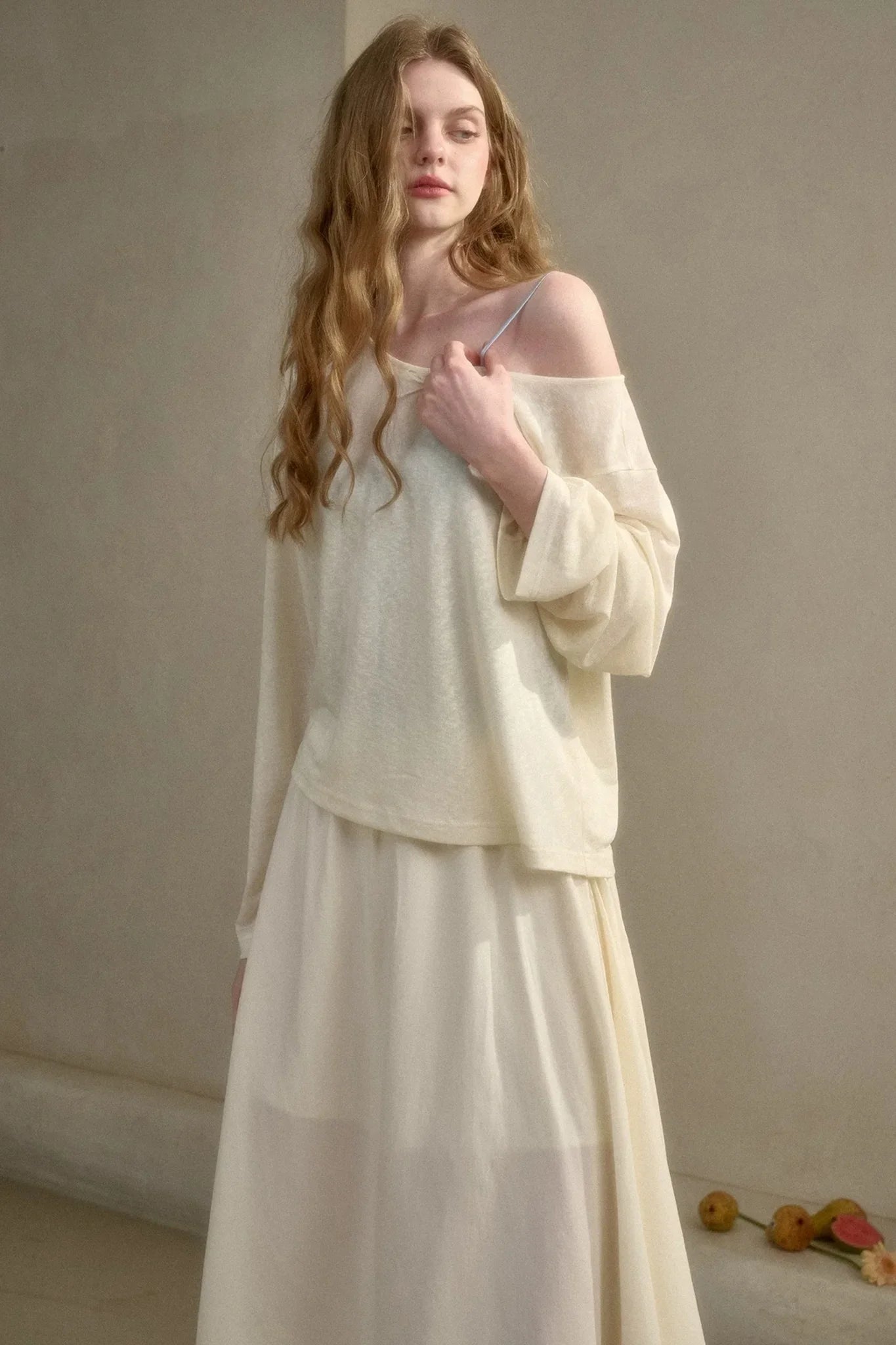 Natural Lyocell Cloud Blouse