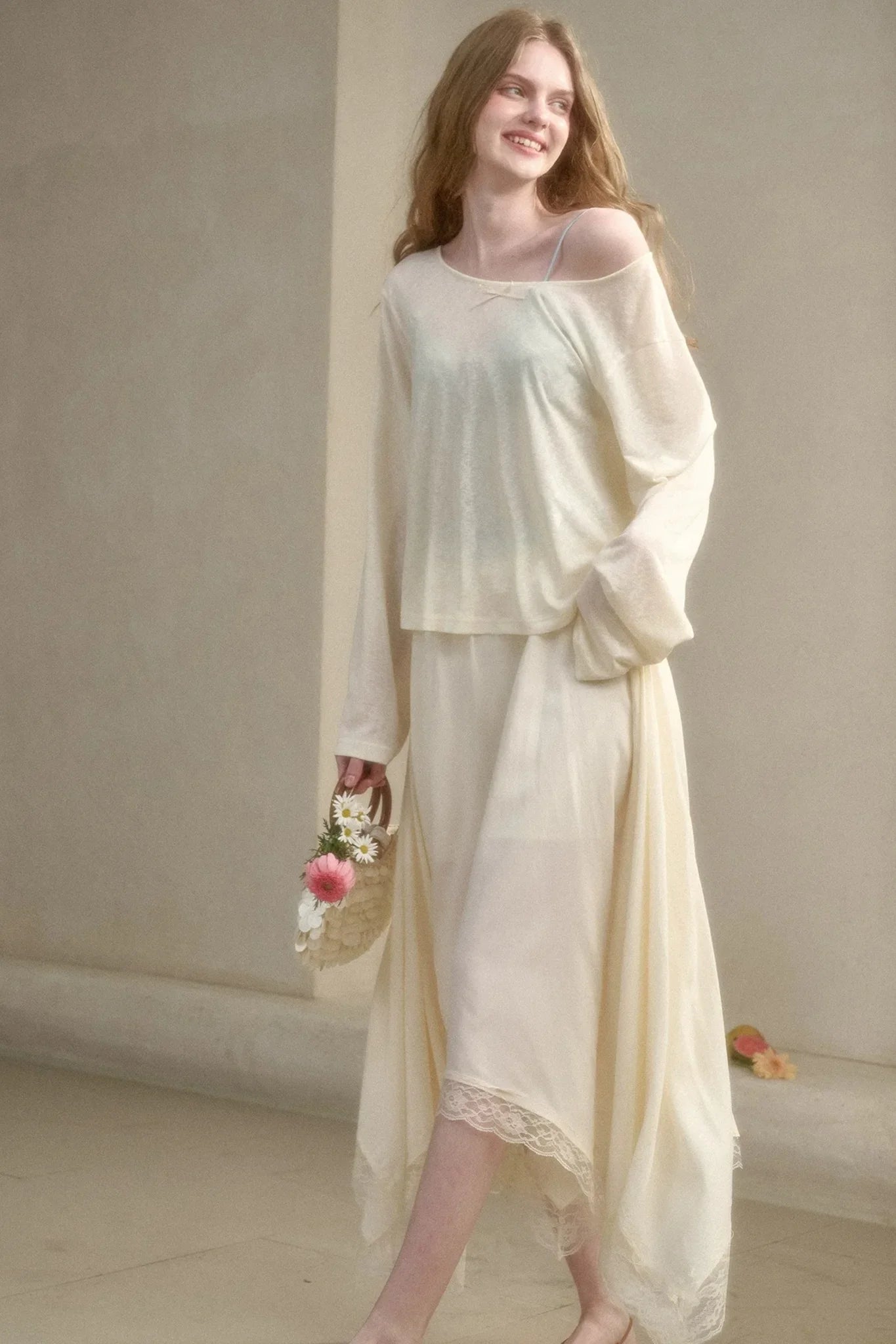 Natural Lyocell Cloud Blouse