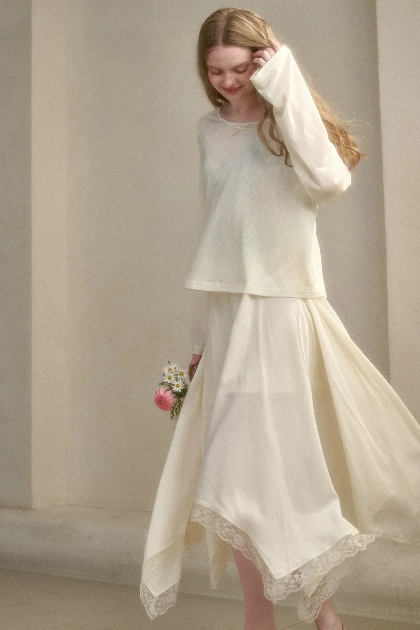 Natural Lyocell Cloud Blouse