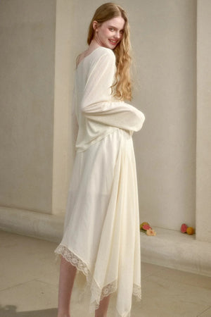 Natural Lyocell Cloud Blouse