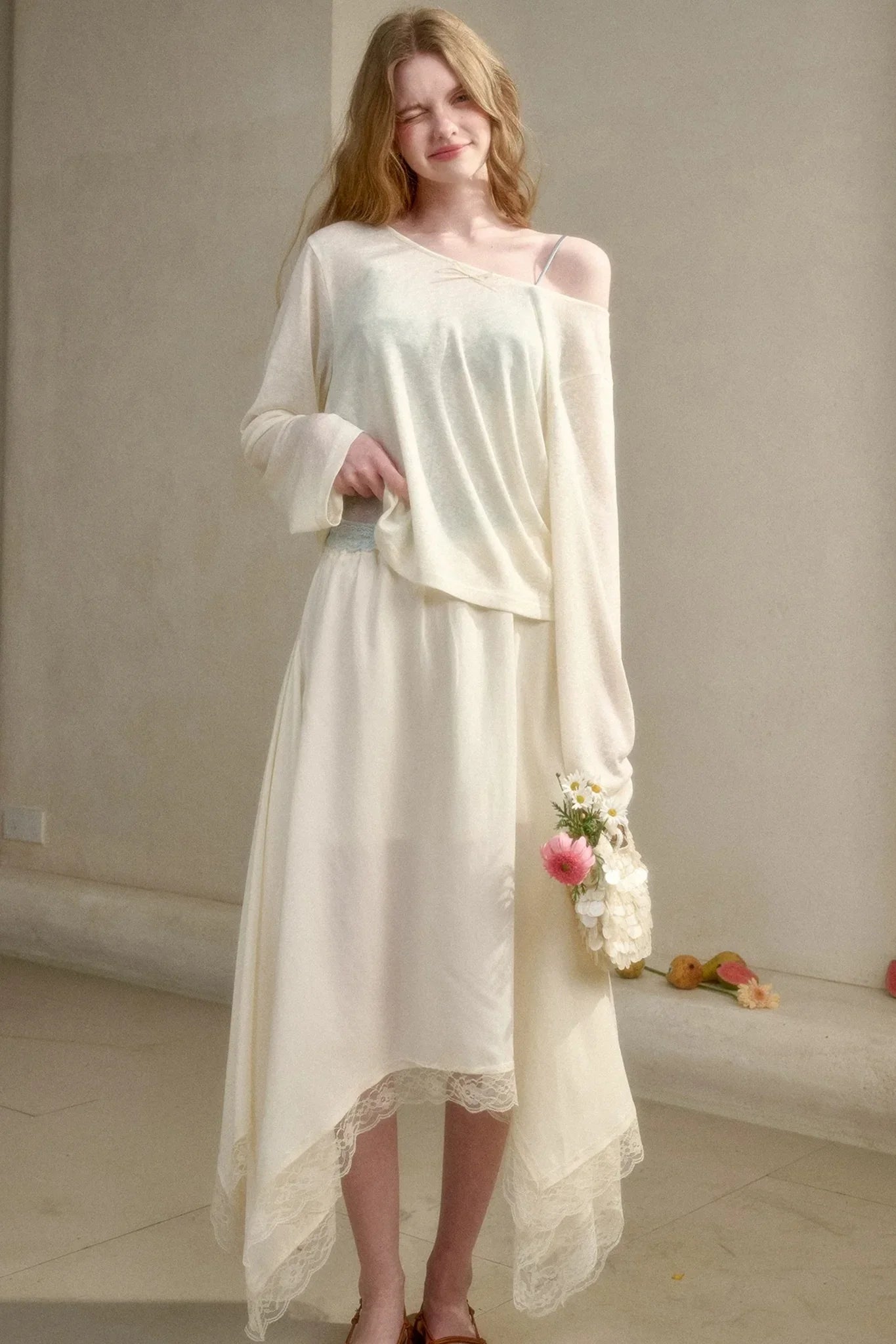 Natural Lyocell Cloud Blouse