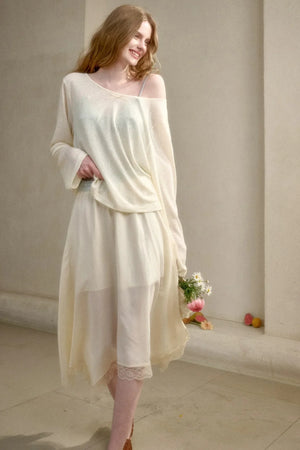 Natural Lyocell Cloud Blouse