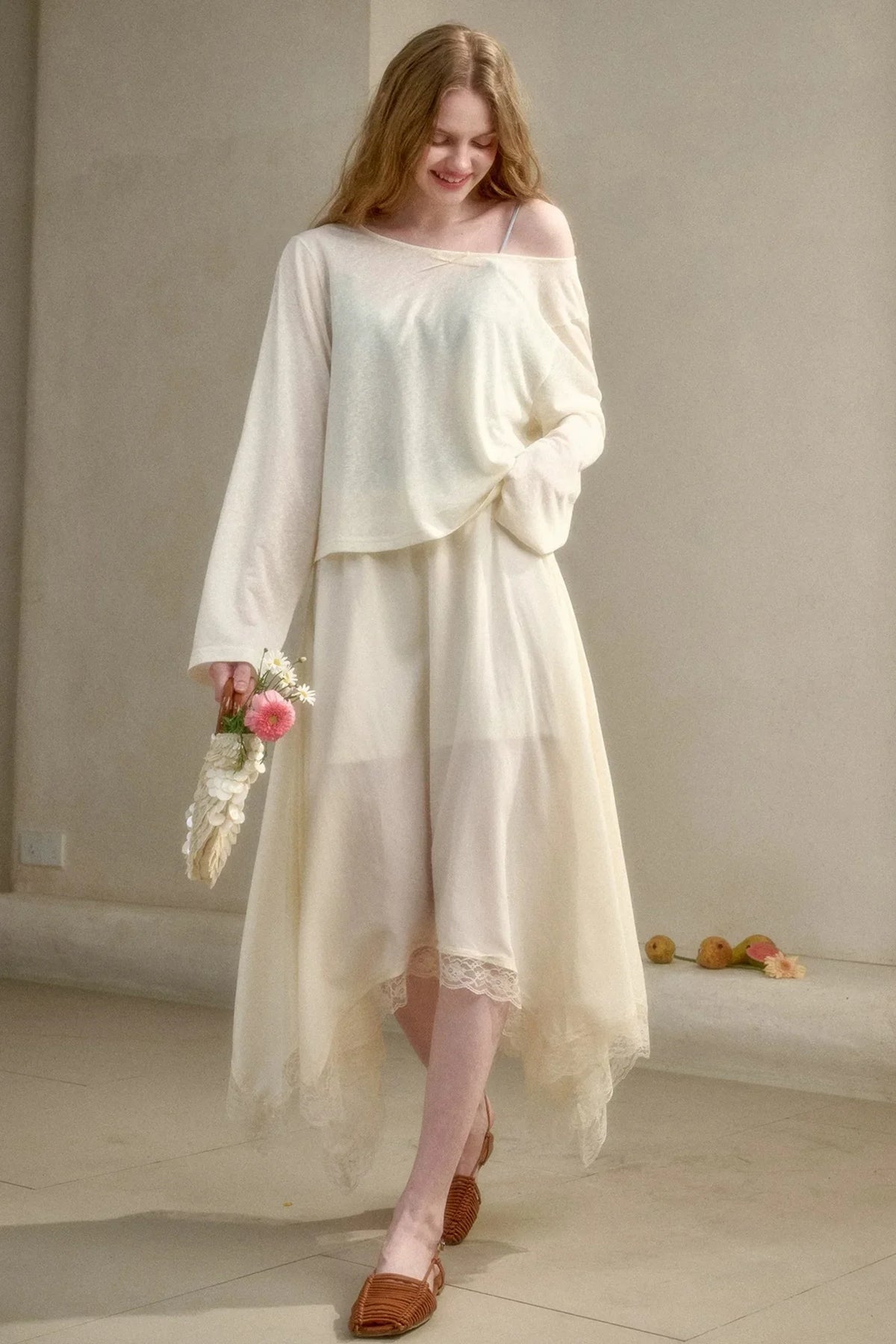 Natural Lyocell Cloud Blouse
