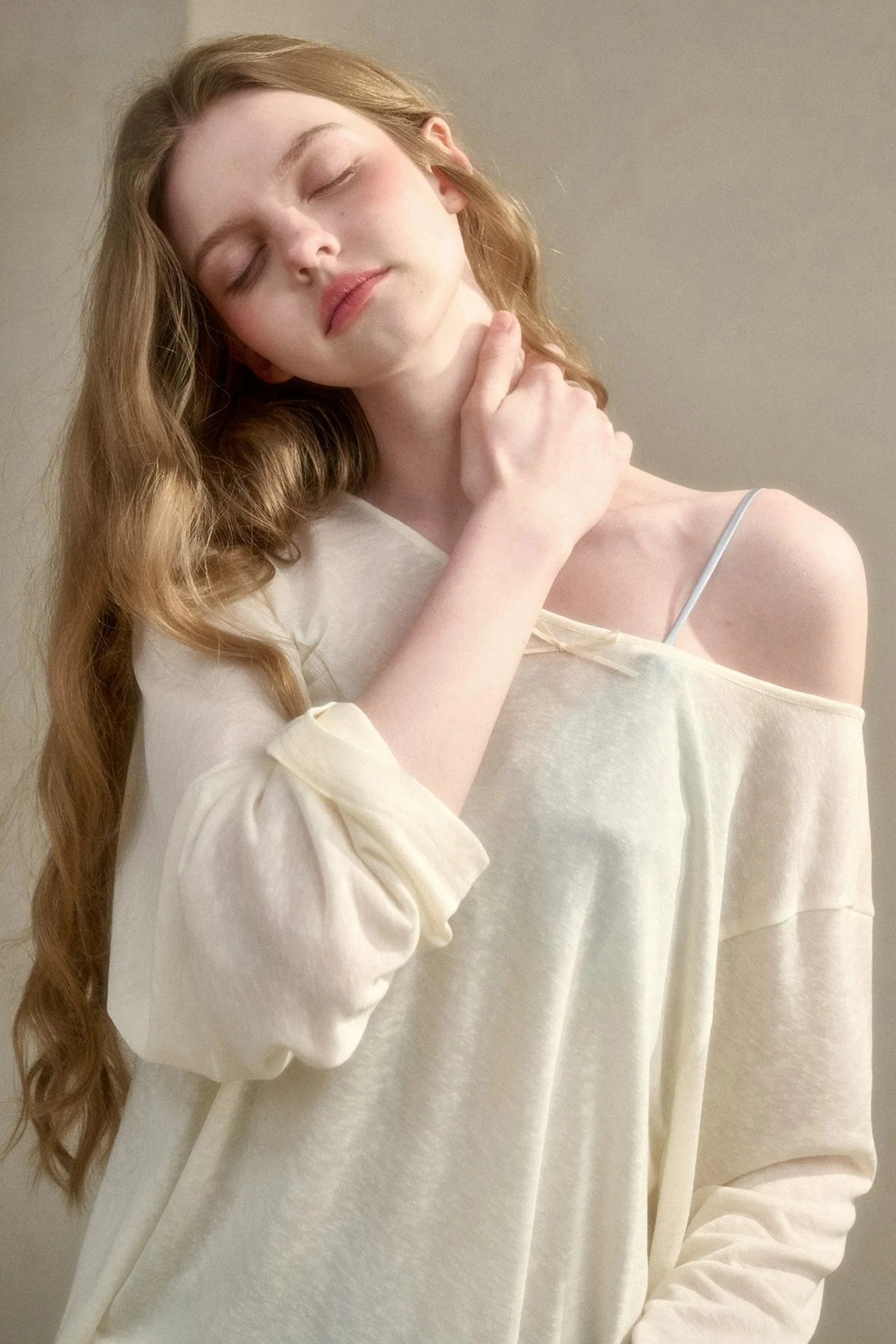 Natural Lyocell Cloud Blouse