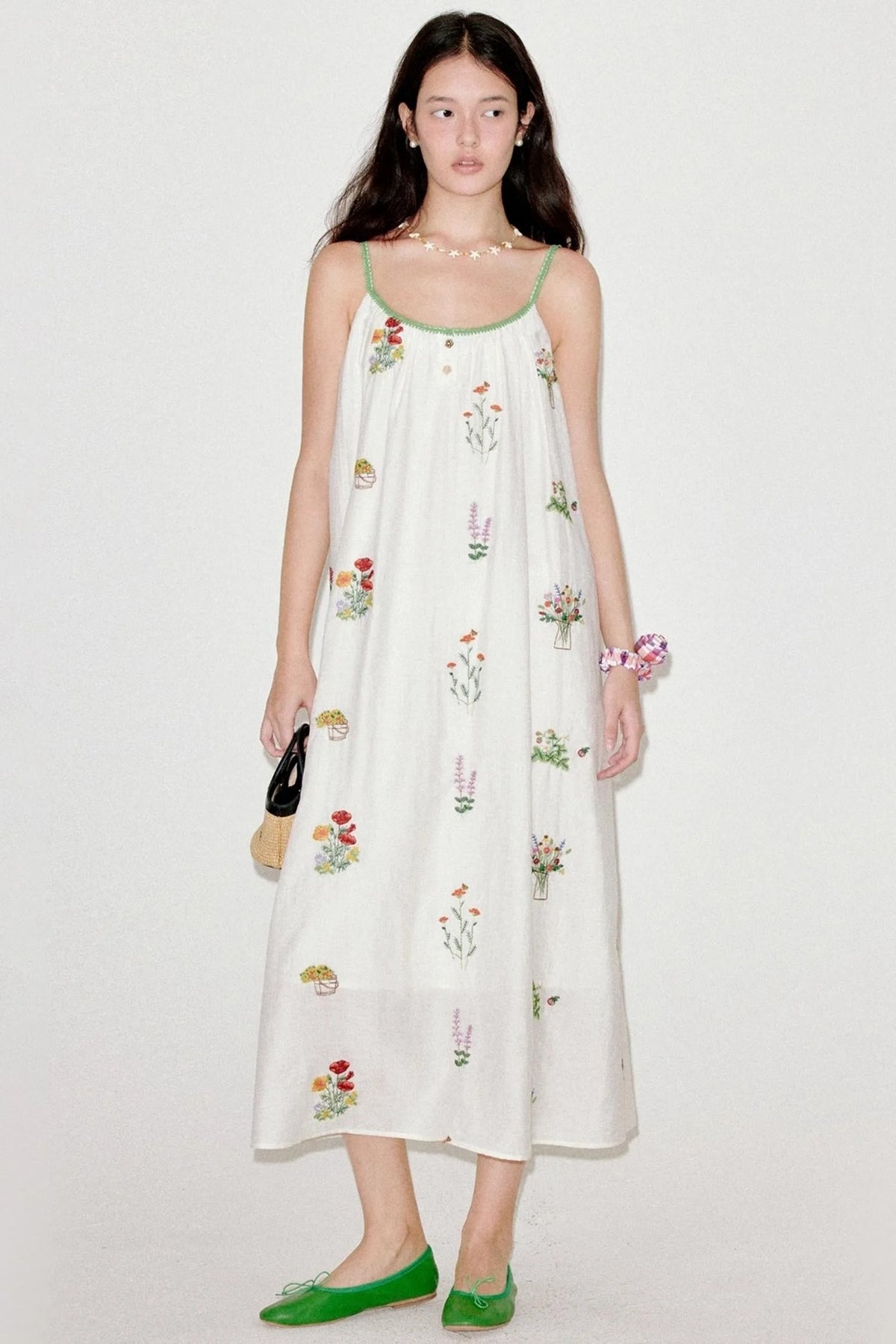 Natural Oxygen Slip Dress