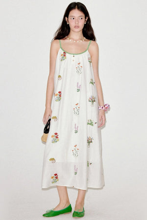 Natural Oxygen Slip Dress
