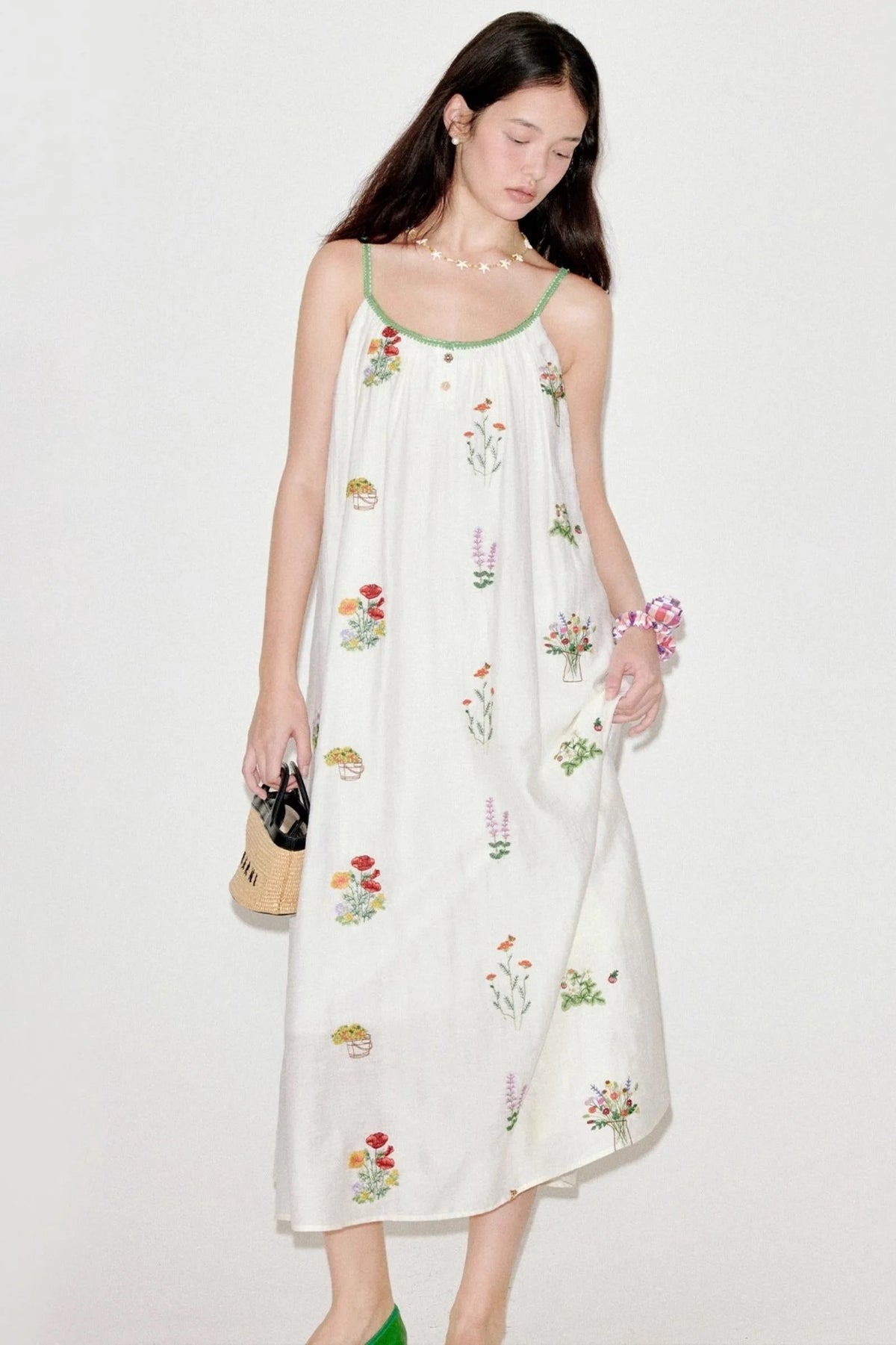 Natural Oxygen Slip Dress
