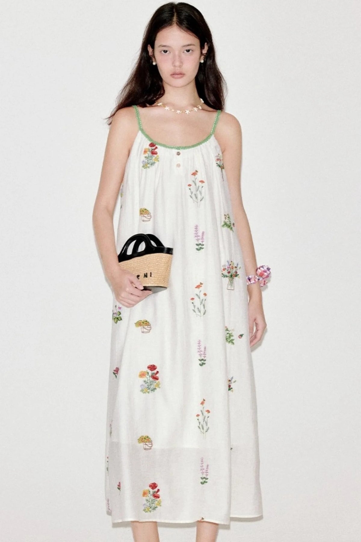 Natural Oxygen Slip Dress