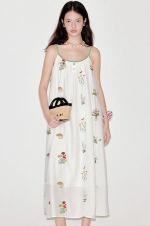 Natural Oxygen Slip Dress