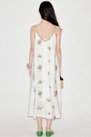 Natural Oxygen Slip Dress