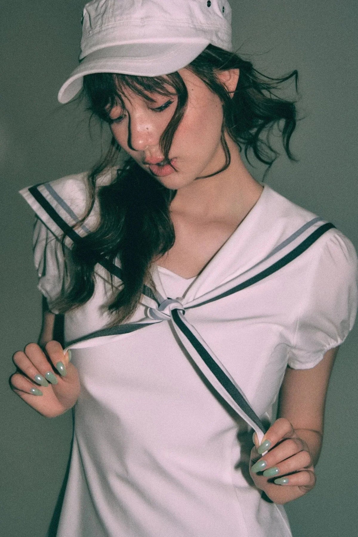 Nautical Diary Short Sleeve Dress