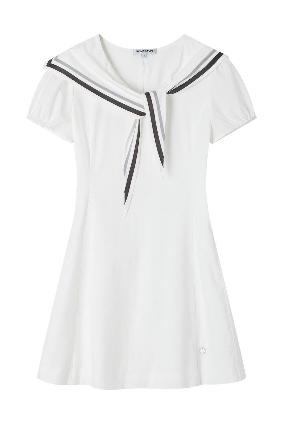 Nautical Diary Short Sleeve Dress