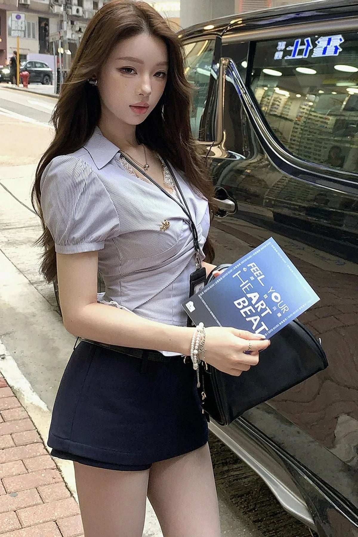 Navy Blue Enchantress Skirt
