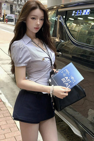 Navy Blue Enchantress Skirt