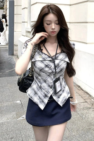 Navy Blue Enchantress Skirt