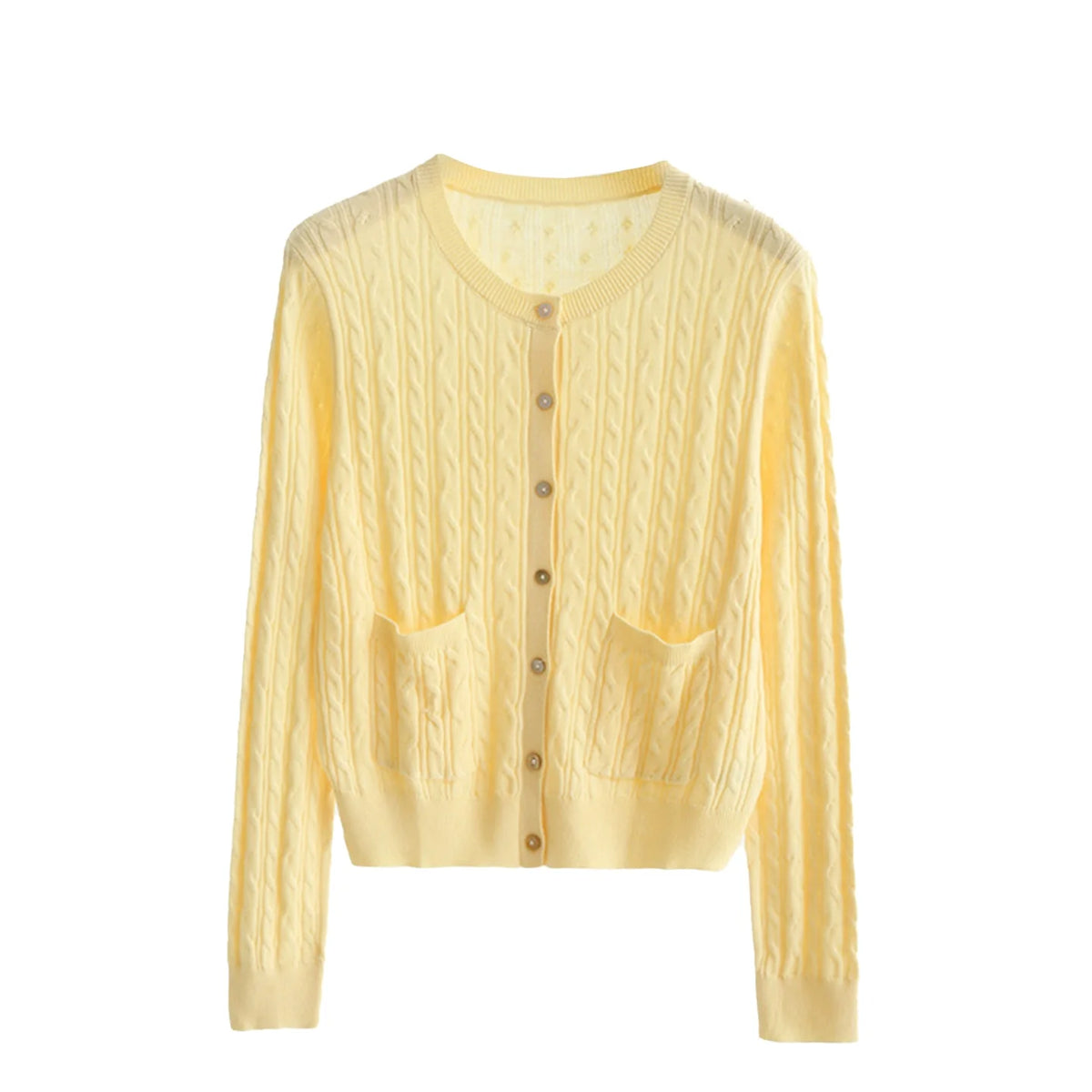 New Fold Dopamine Crew Cardigan