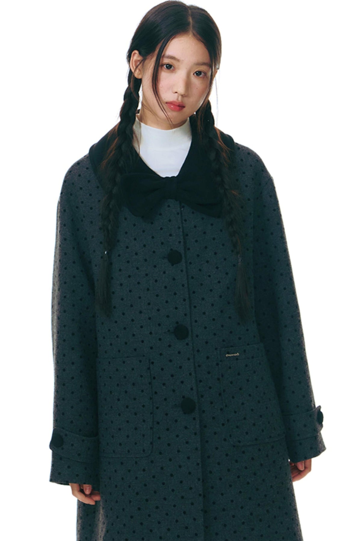 New Polka Dot Shawl Jacket