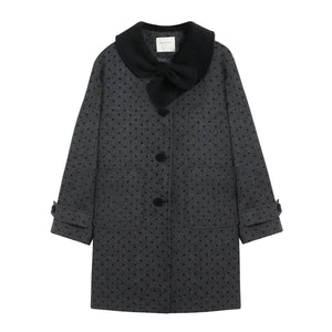 New Polka Dot Shawl Jacket