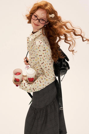 Niche Autumn Long-Sleeved Shirt
