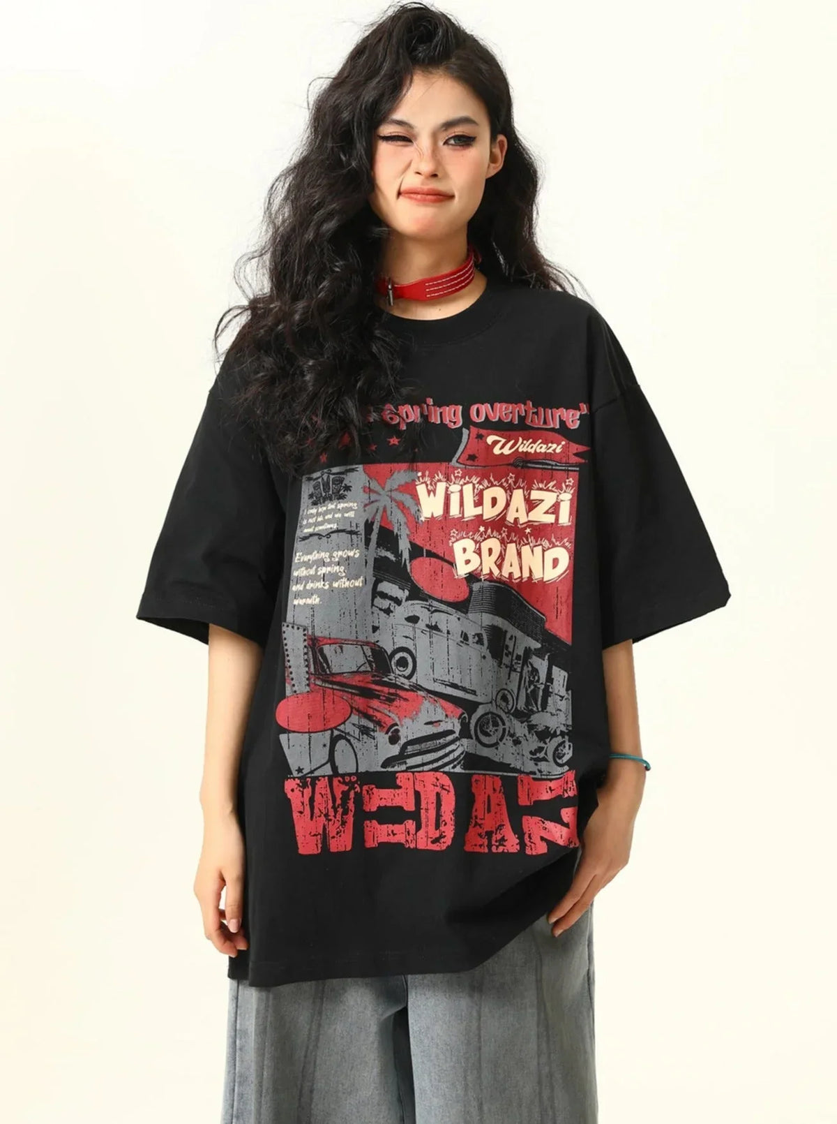 Niche Printed Trendy T-Shirt