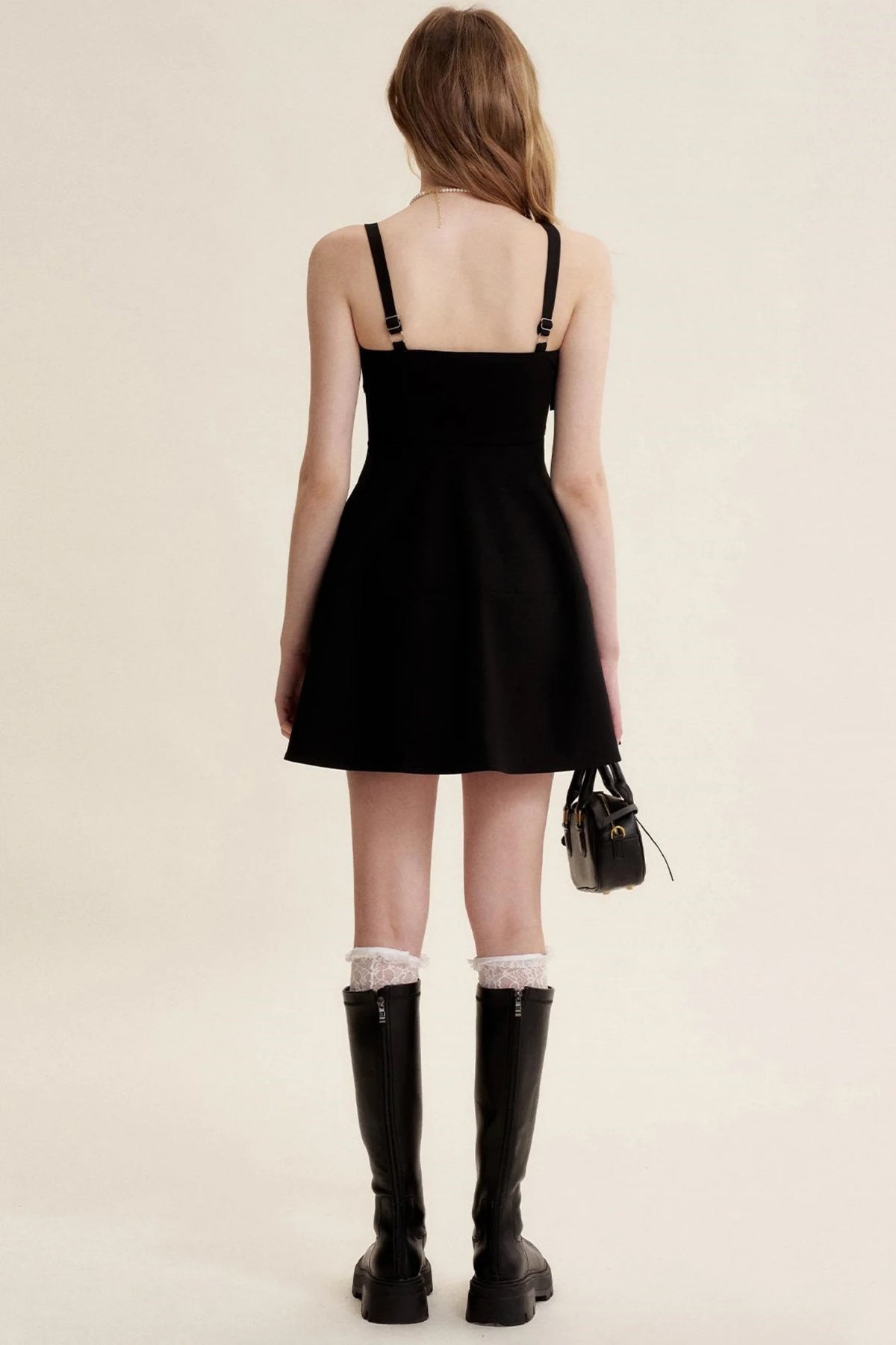 Nocturne Cutout Bow Dress