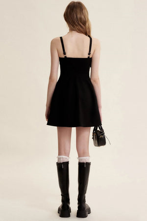 Nocturne Cutout Bow Dress