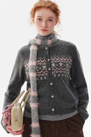 Nomad Jacquard Sweater Jacket