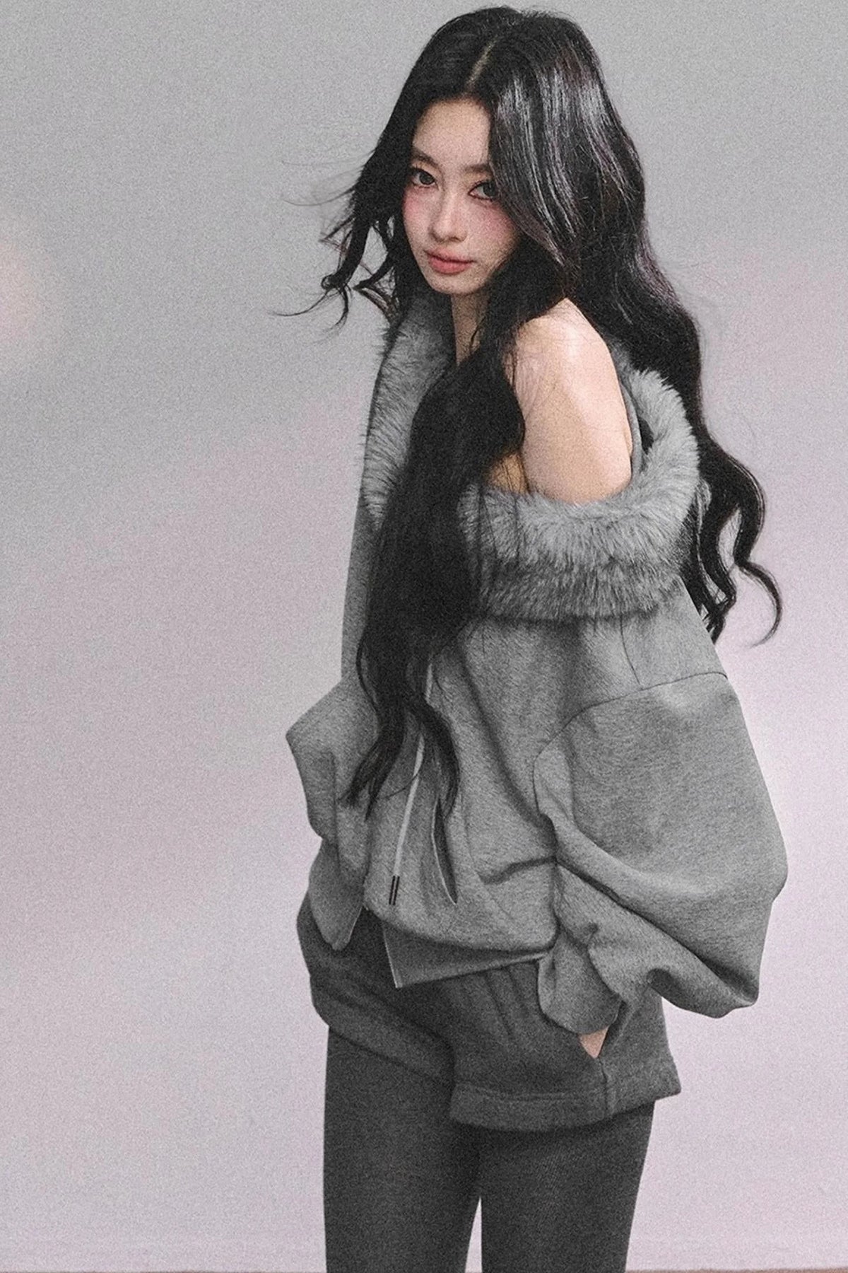 Nordic Winter Top Shorts Two-Piece Set-Up