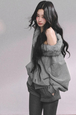 Nordic Winter Top Shorts Two-Piece Set-Up