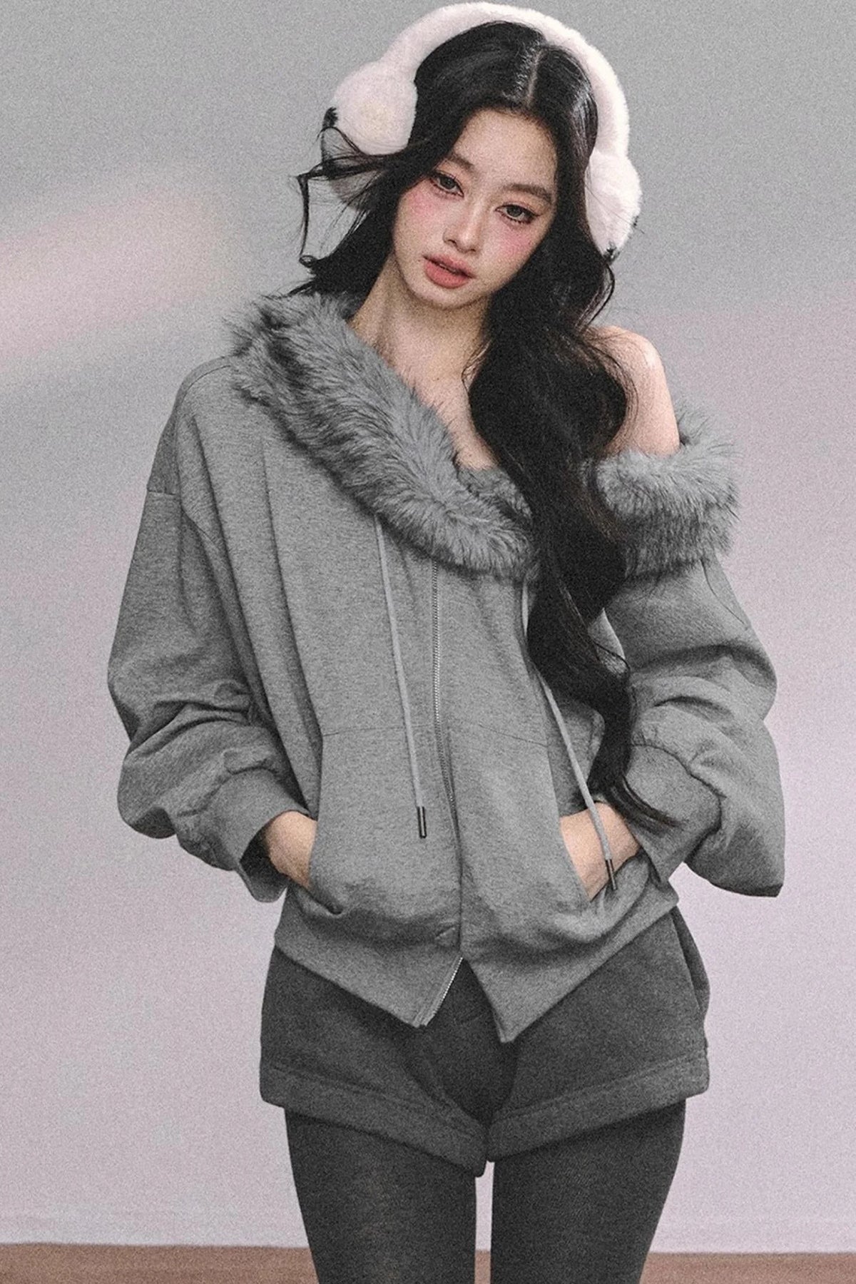 Nordic Winter Top Shorts Two-Piece Set-Up