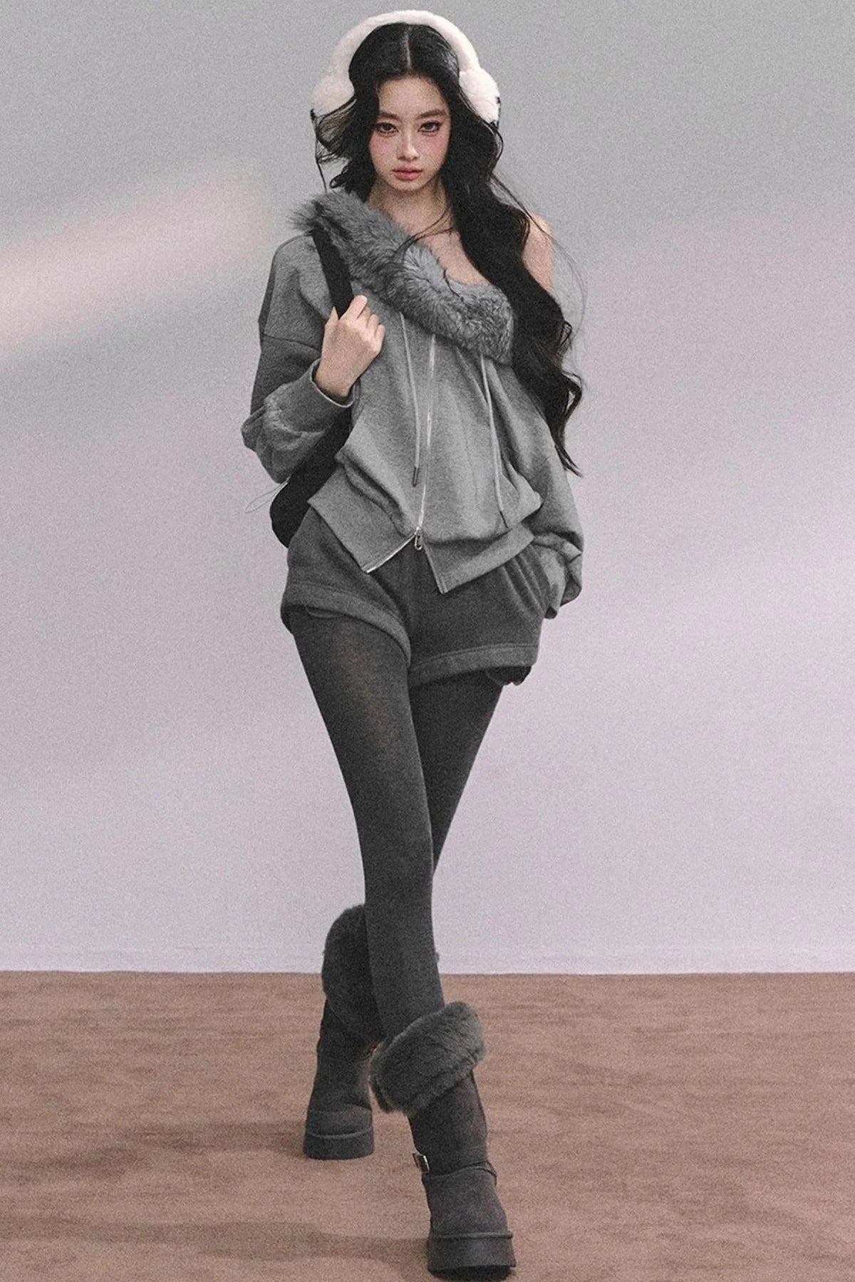 Nordic Winter Top Shorts Two-Piece Set-Up