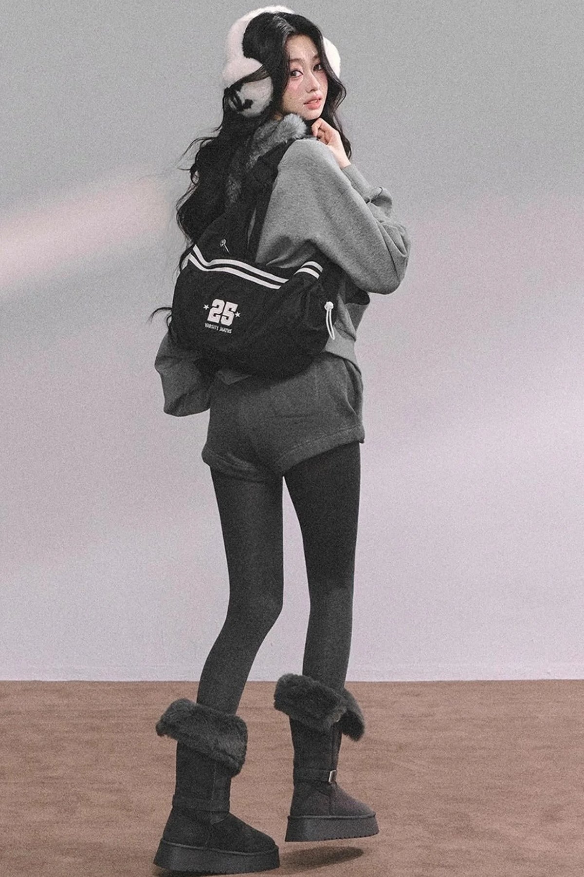 Nordic Winter Top Shorts Two-Piece Set-Up